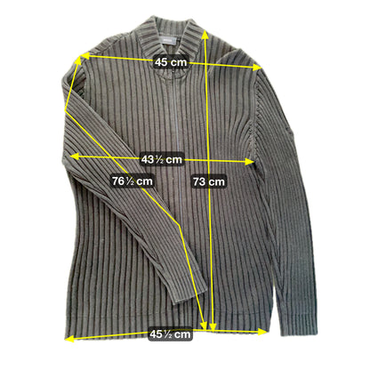 Mexx Herren Strickjacke Gr. L Farbe grau