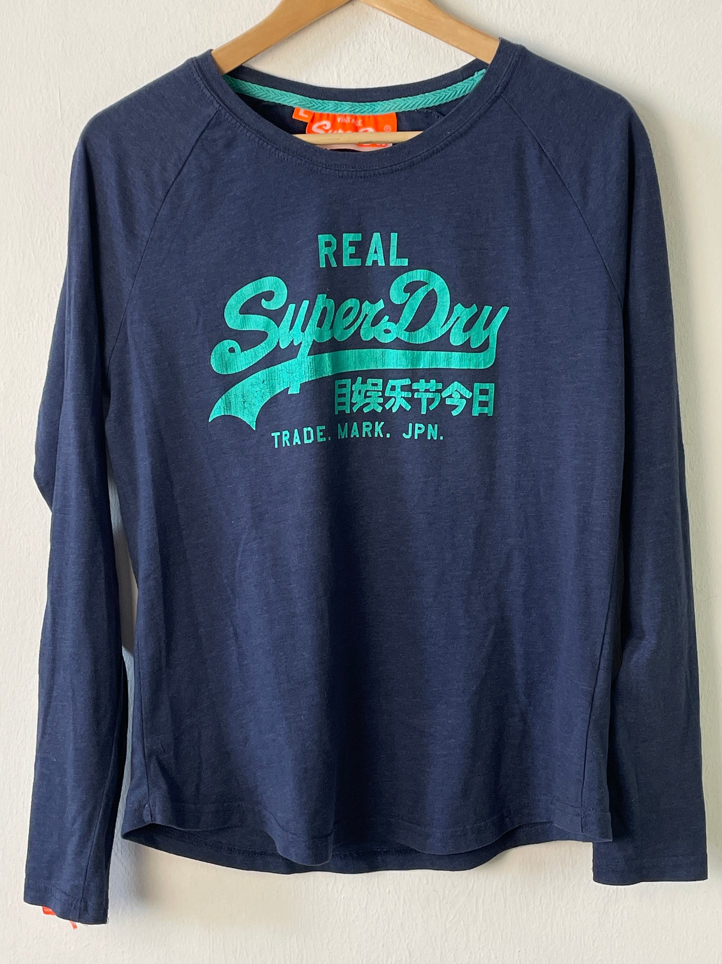 Superdry Herren Sweater Gr. L Farbe blau