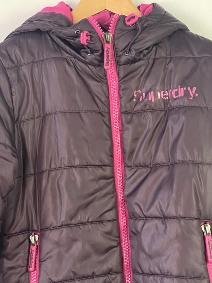 Superdry Damen Jacke Gr. M Farbe lila pink