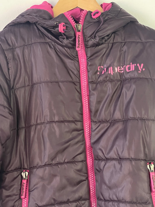 Superdry Damen Jacke Gr. M Farbe lila pink