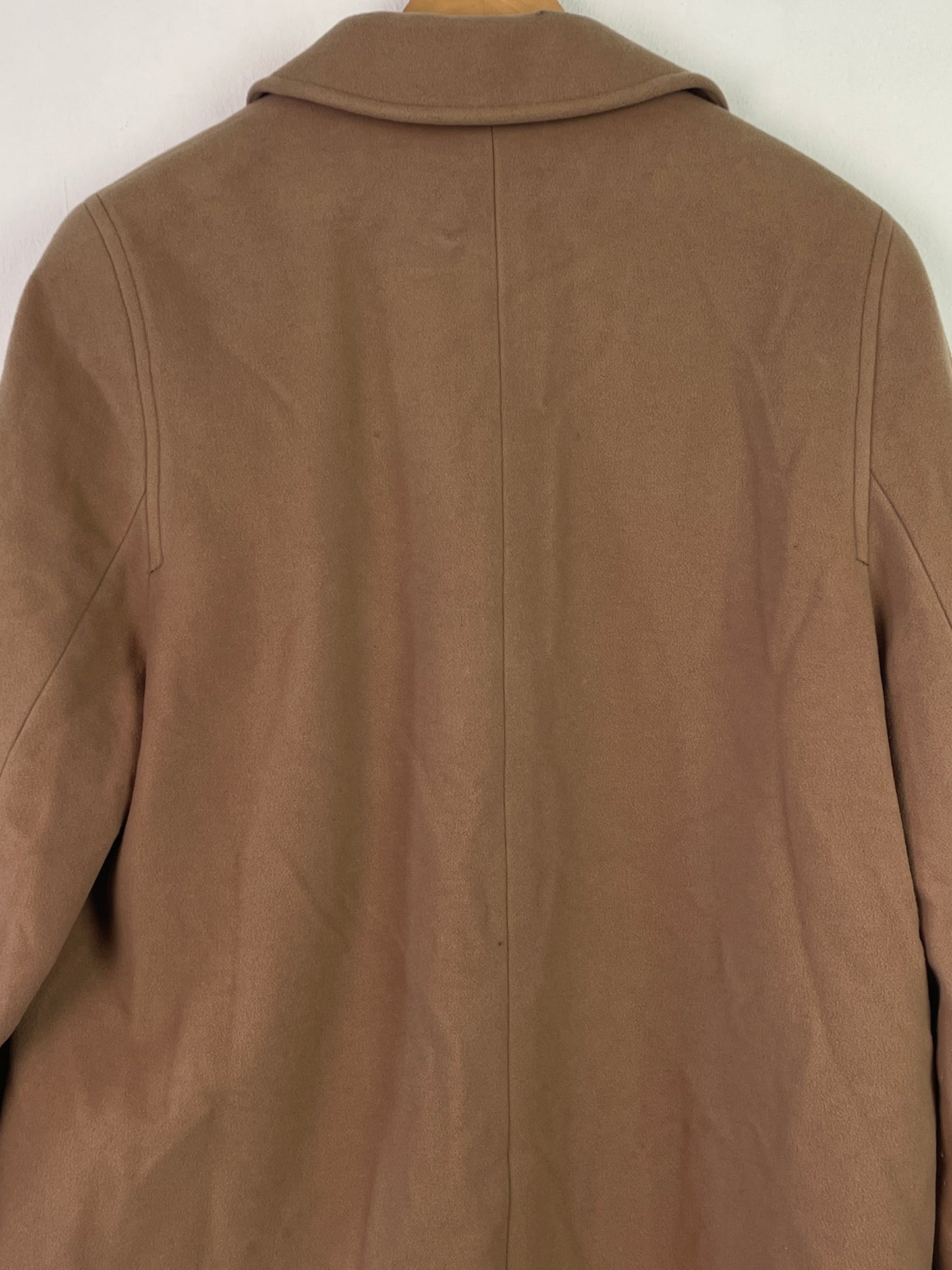 C&A Damen Mantel aus Lanawolle und Kaschmir Gr. XL Farbe beige