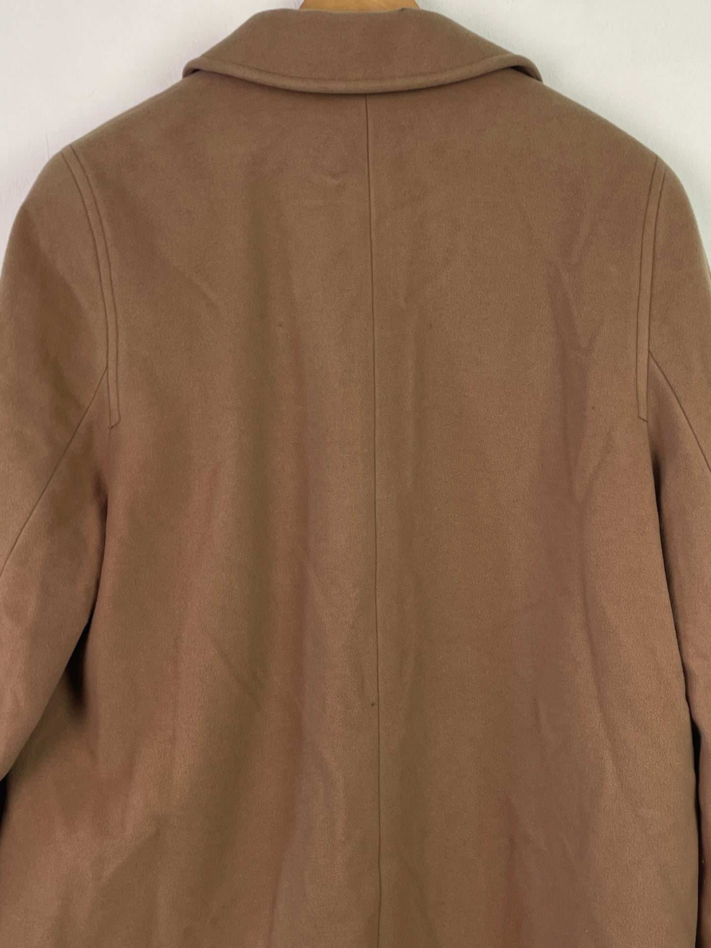 C&A Damen Mantel aus Lanawolle und Kaschmir Gr. XL Farbe beige