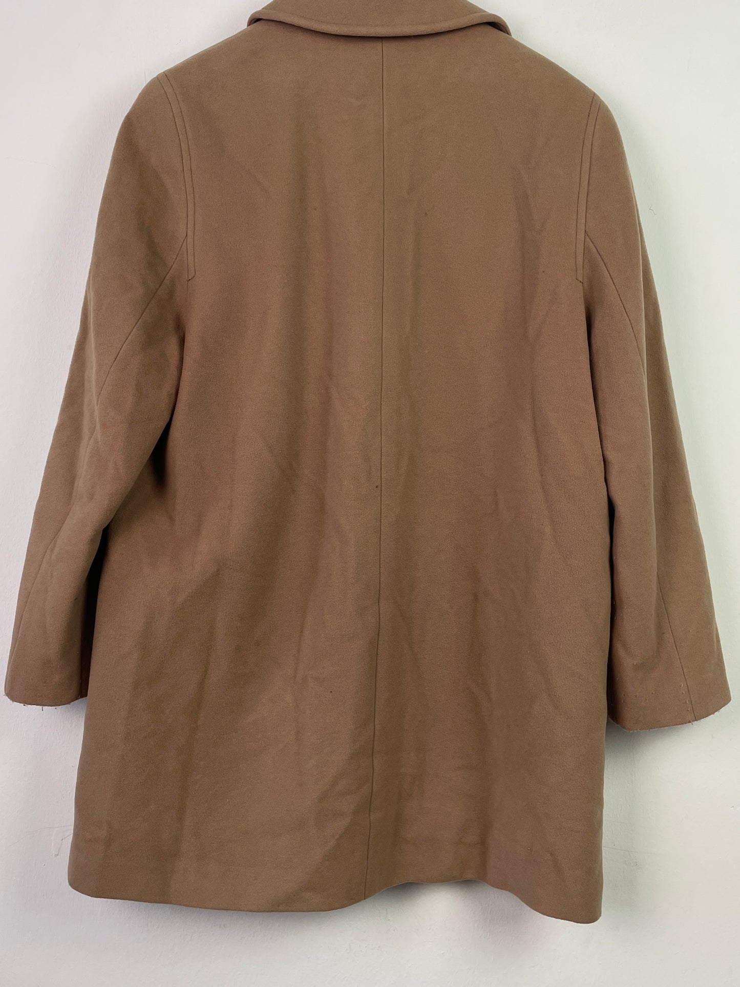 C&A Damen Mantel aus Lanawolle und Kaschmir Gr. XL Farbe beige