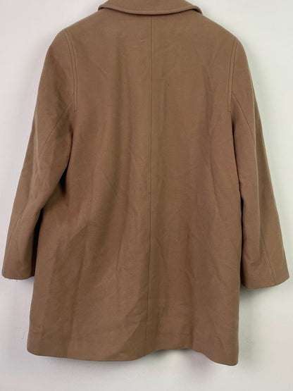 C&A Damen Mantel aus Lanawolle und Kaschmir Gr. XL Farbe beige