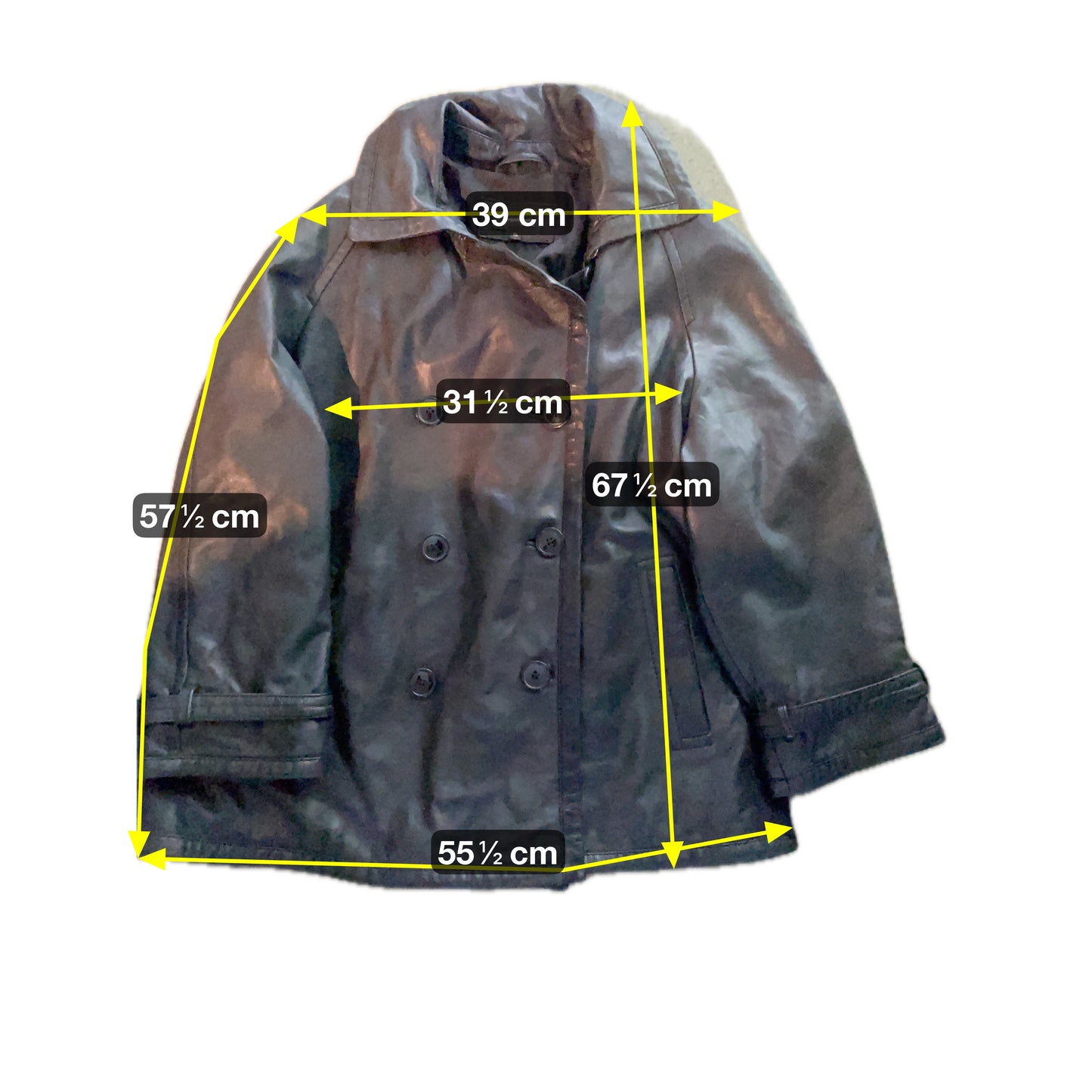 Avenue Foch Damen Jacke aus Echtleder Gr. XL Farbe schwarz