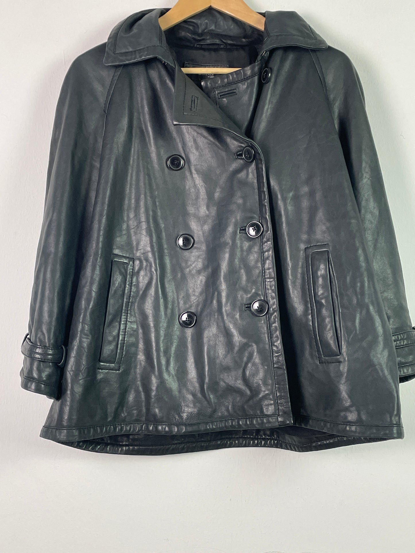 Avenue Foch Damen Jacke aus Echtleder Gr. XL Farbe schwarz