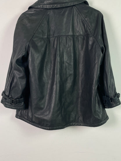 Avenue Foch Damen Jacke aus Echtleder Gr. XL Farbe schwarz