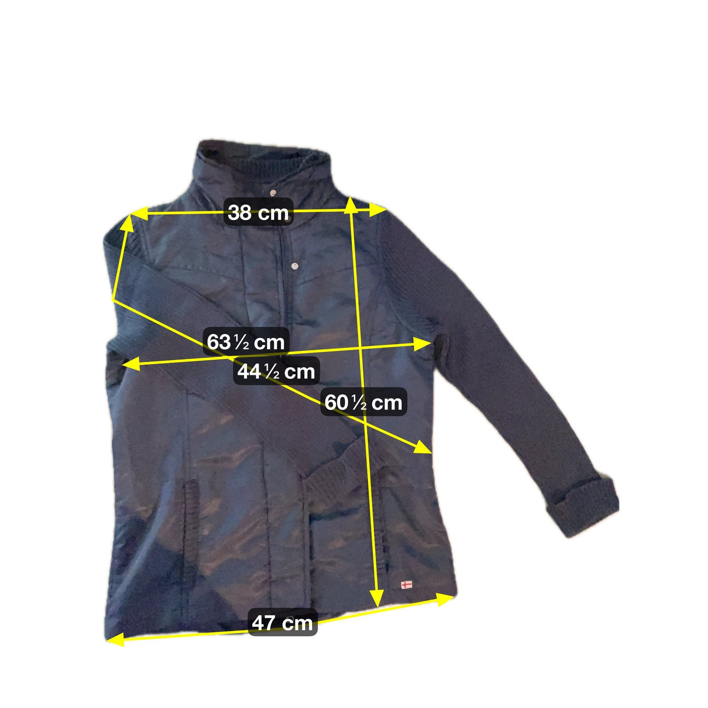 Vintage Damen Jacke Gr. M Farbe schwarz