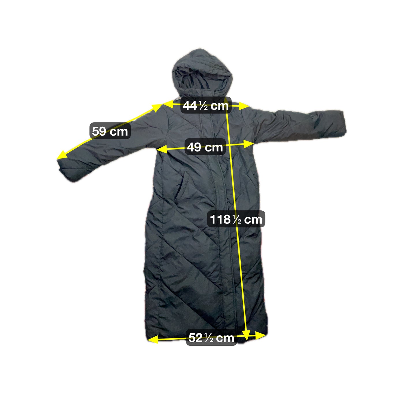 Primark Damen Mantel Gr. XS Farbe schwarz