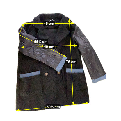 Vintage Damen Jacke Gr XXL Farbe schwarz