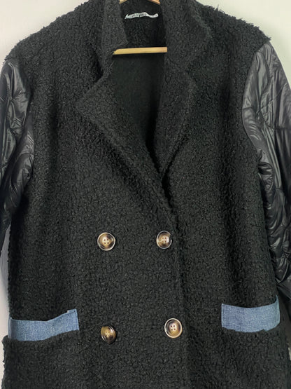 Vintage Damen Jacke Gr XXL Farbe schwarz