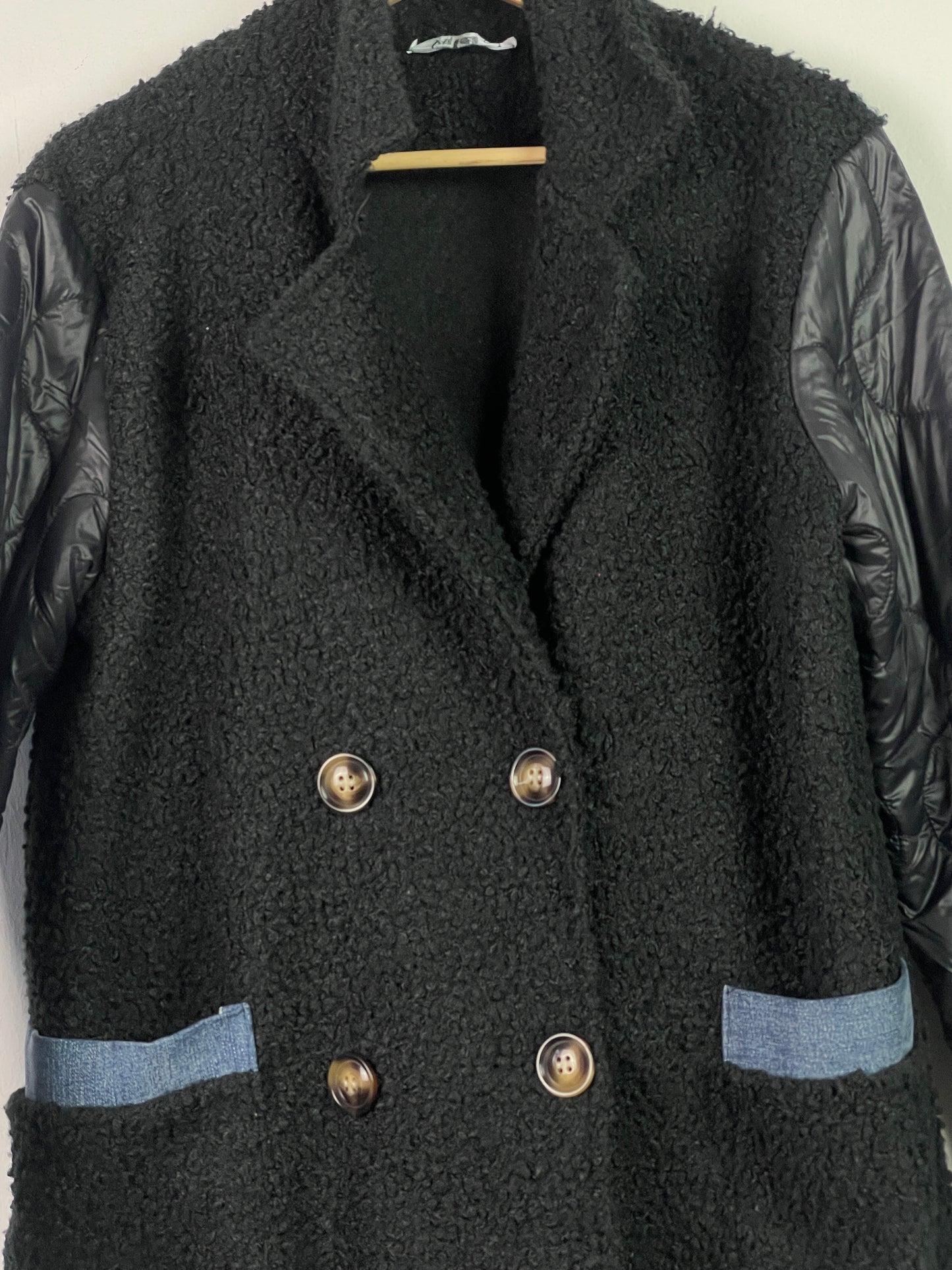 Vintage Damen Jacke Gr XXL Farbe schwarz