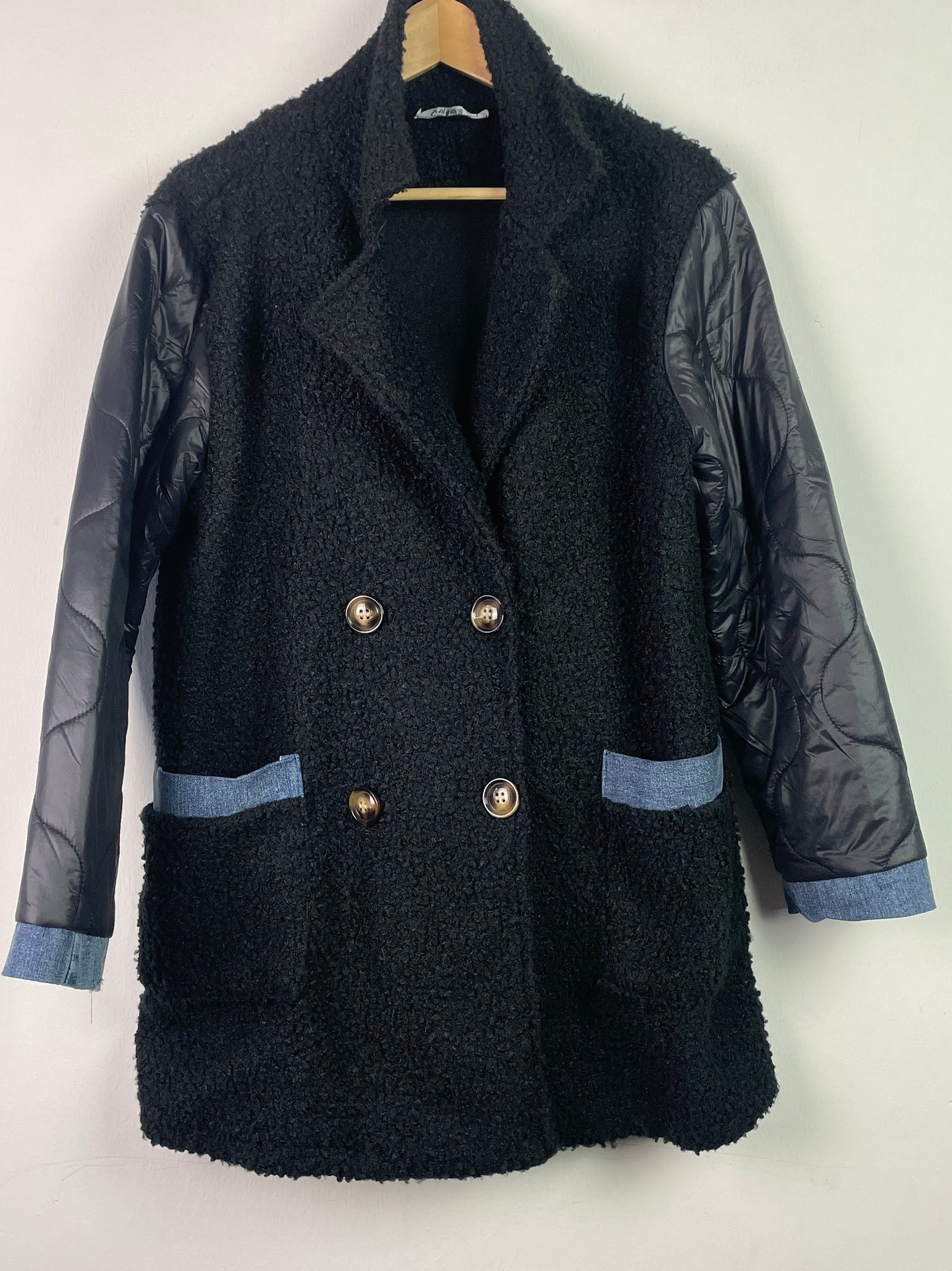 Vintage Damen Jacke Gr XXL Farbe schwarz