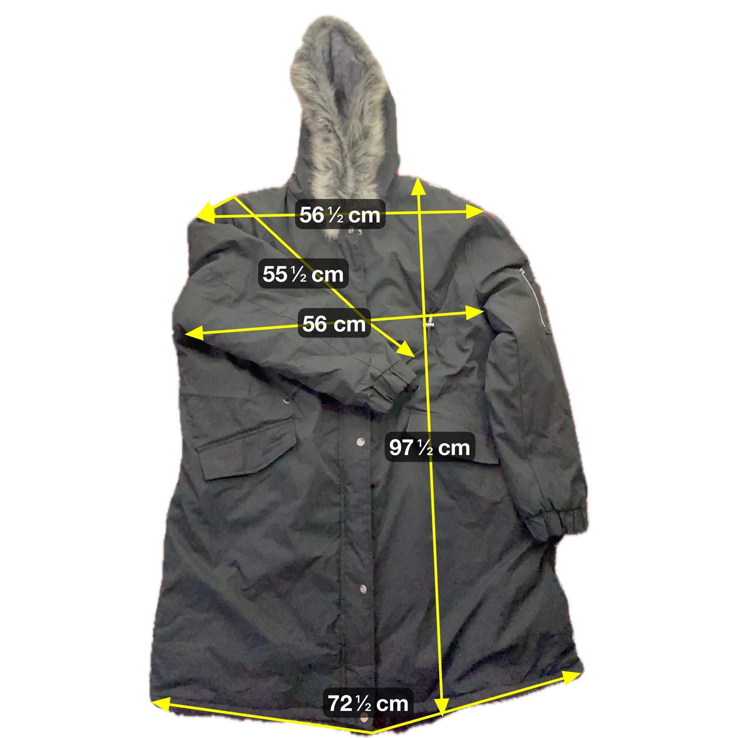 Vintage Herren Mantel Gr L Farbe schwarz