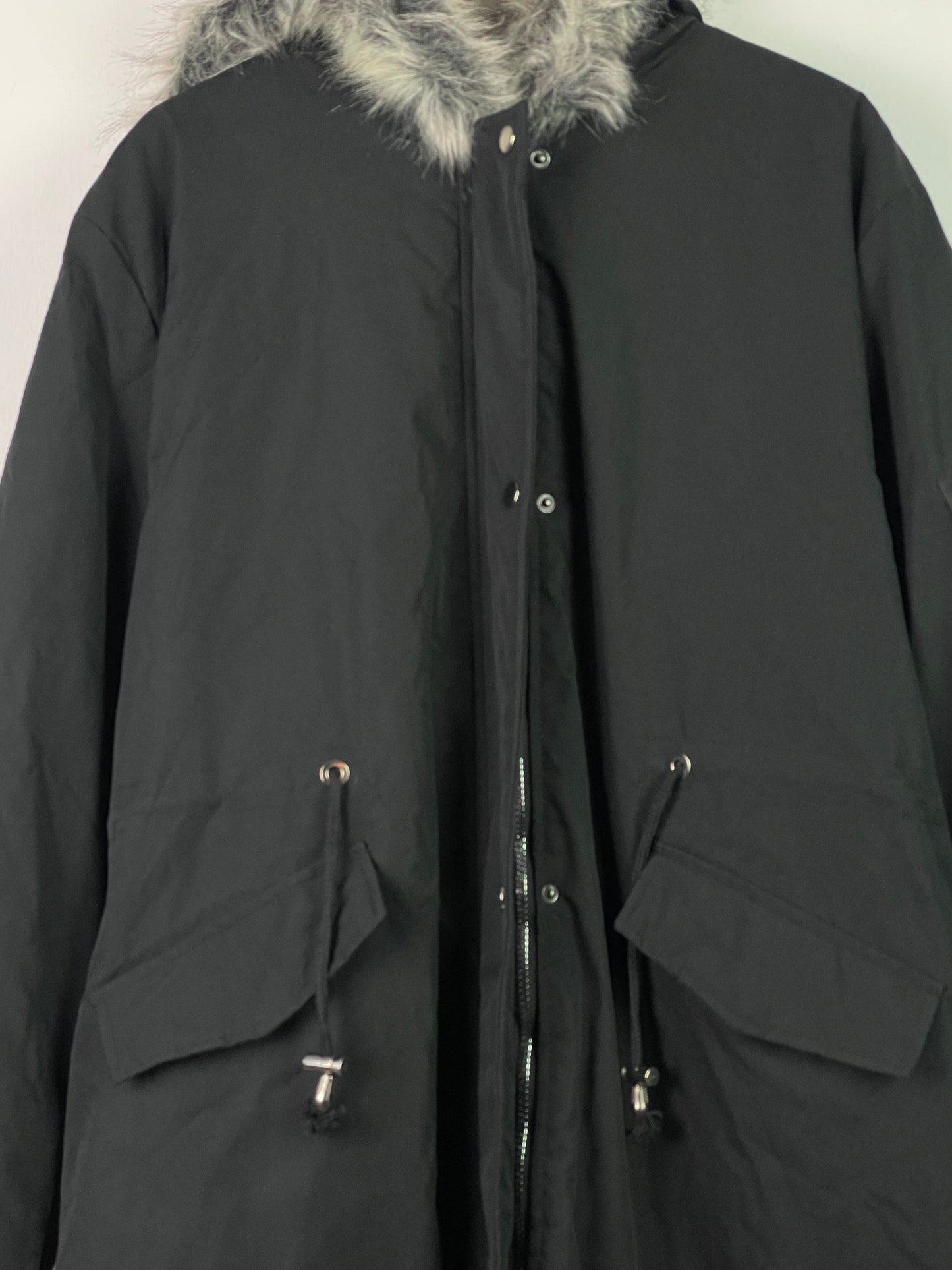 Vintage Herren Mantel Gr L Farbe schwarz