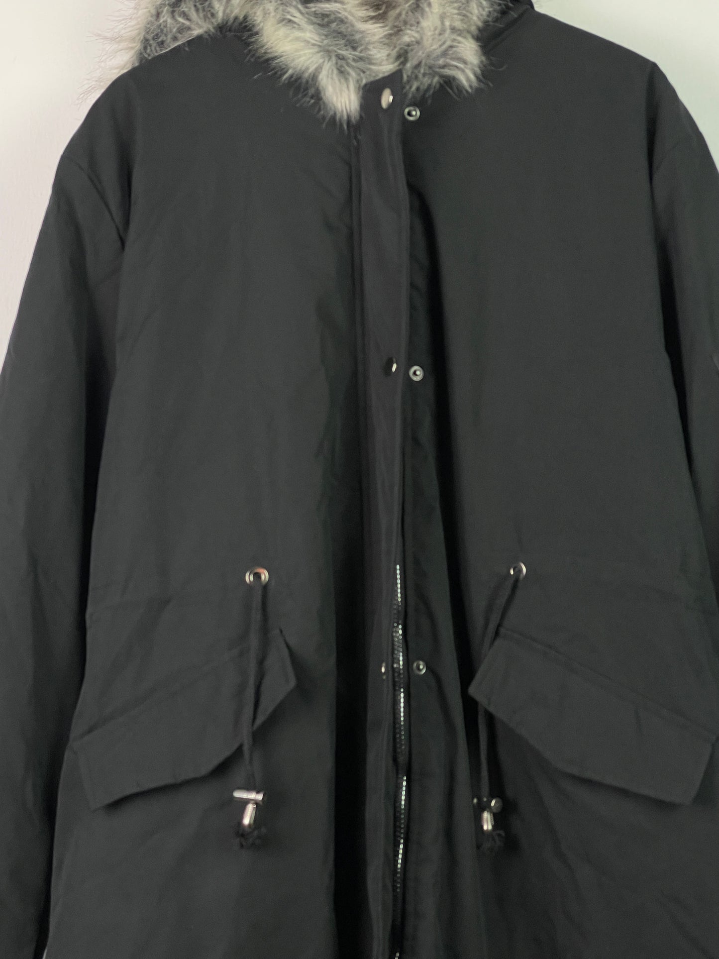 Vintage Herren Mantel Gr L Farbe schwarz