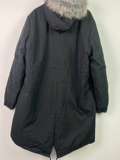 Vintage Herren Mantel Gr L Farbe schwarz