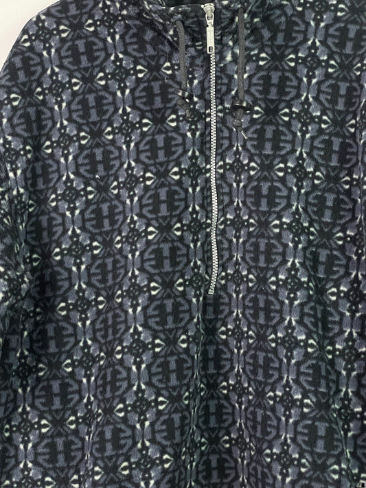 Vintage Herren Pullover Gr L Farbe schwarz grau