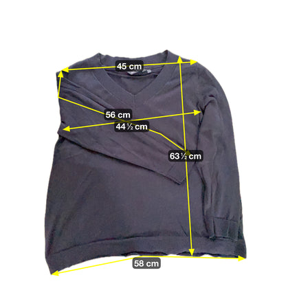 Ulla Popken Damen Pullover Gr. XL Farbe schwarz