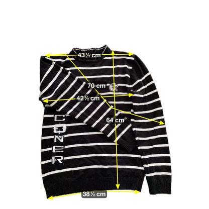 NAS Herren Pullover Gr. XL Farbe schwarz weiss