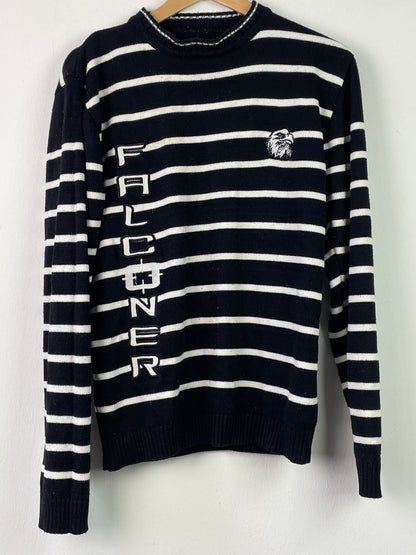 NAS Herren Pullover Gr. XL Farbe schwarz weiss