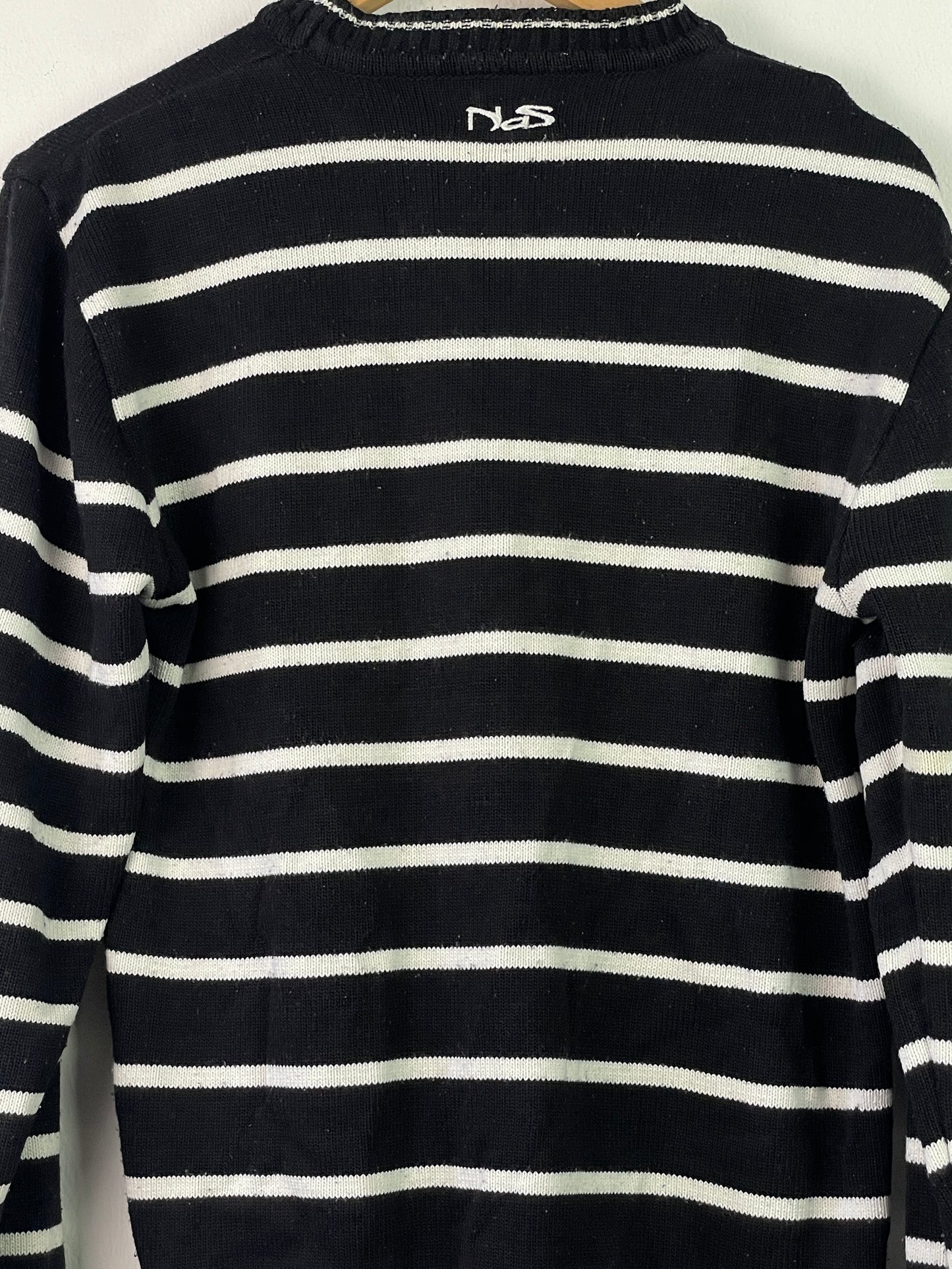 NAS Herren Pullover Gr. XL Farbe schwarz weiss