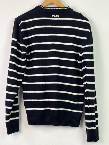 NAS Herren Pullover Gr. XL Farbe schwarz weiss