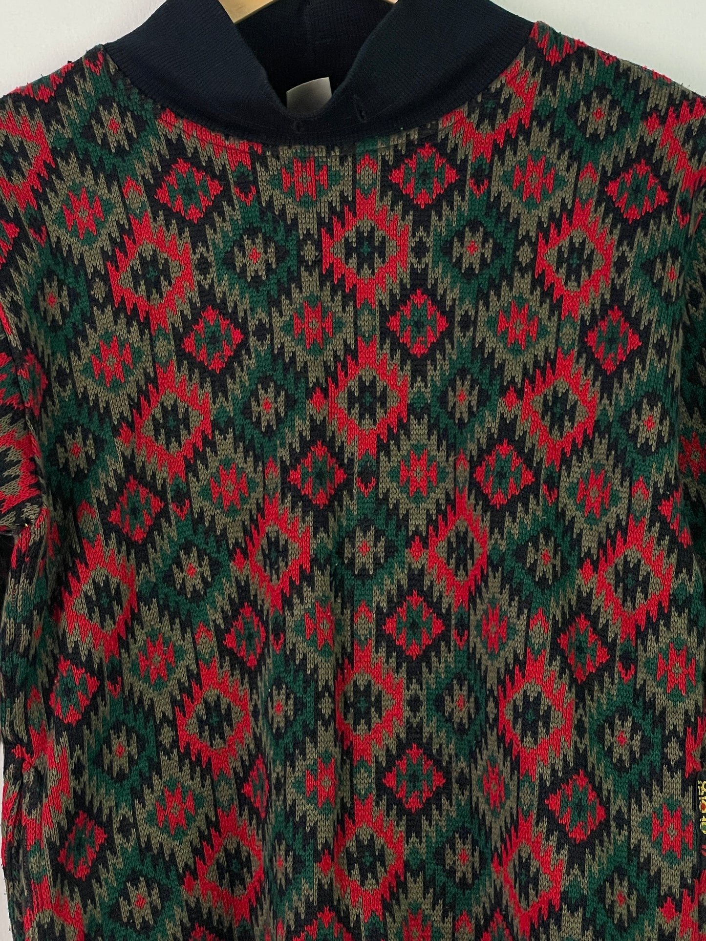 Vintage Kinder Pullover Gr. S Farbe bunt