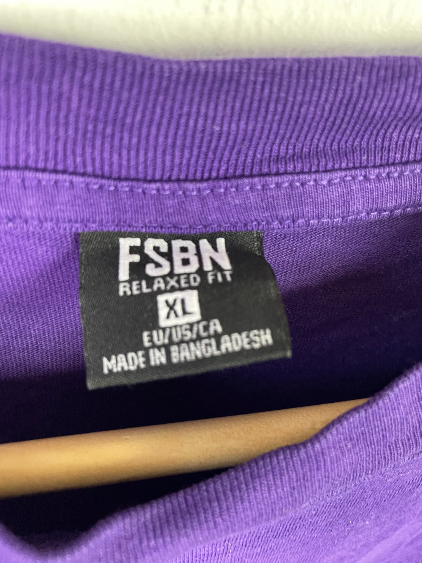 FSBN Herren T-Shirt Gr XL Farbe Lila