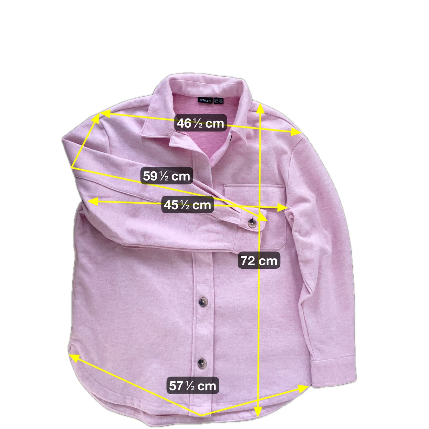 Esmara Damen Hemd Gr S Farbe rosa