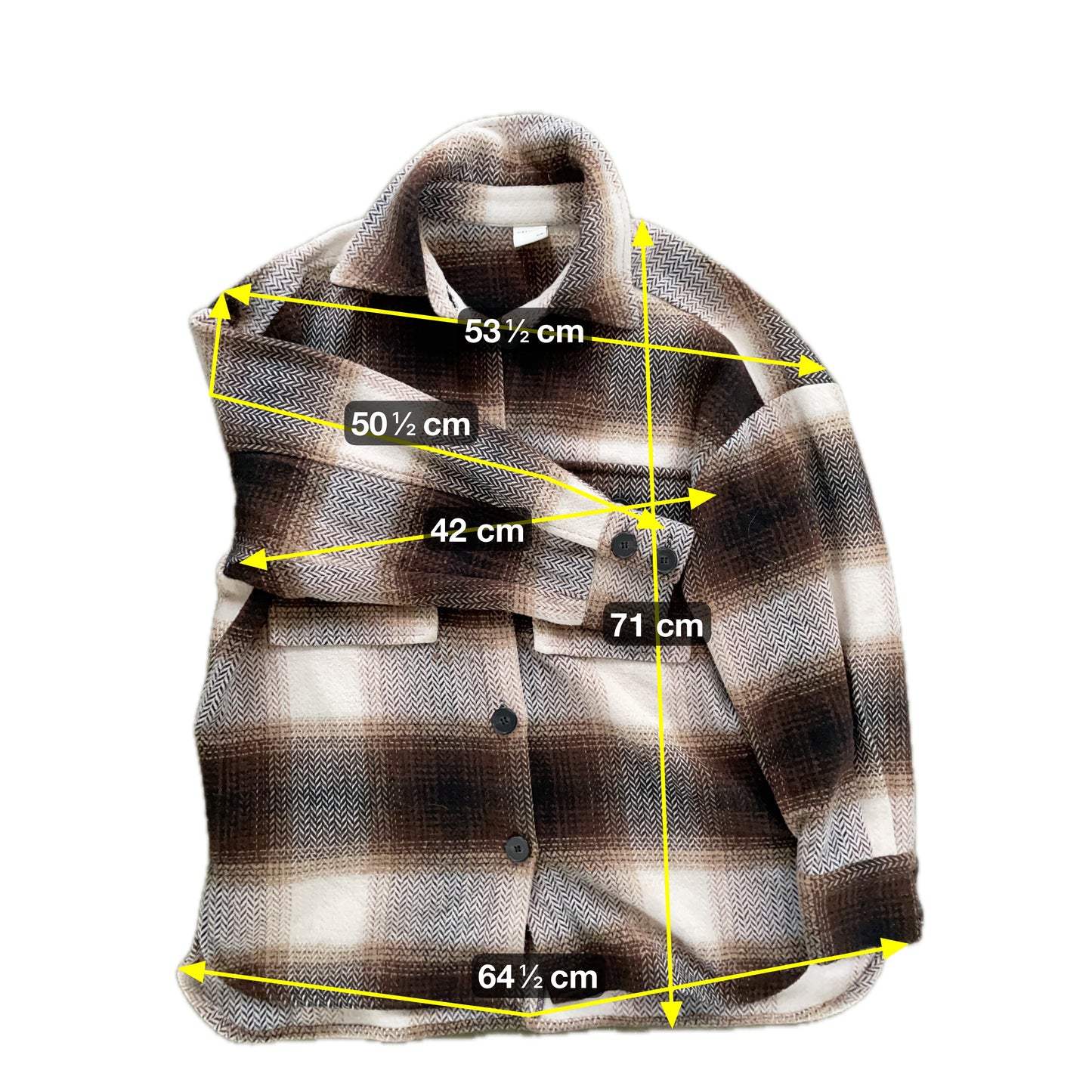 Studio Damen Hemd Gr S Farbe braun beige