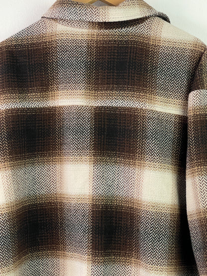 Studio Damen Hemd Gr S Farbe braun beige