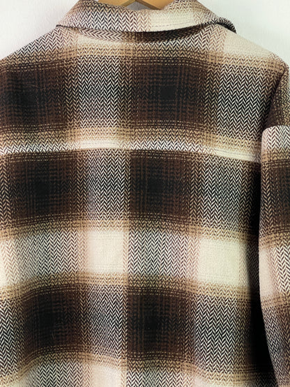 Studio Damen Hemd Gr S Farbe braun beige