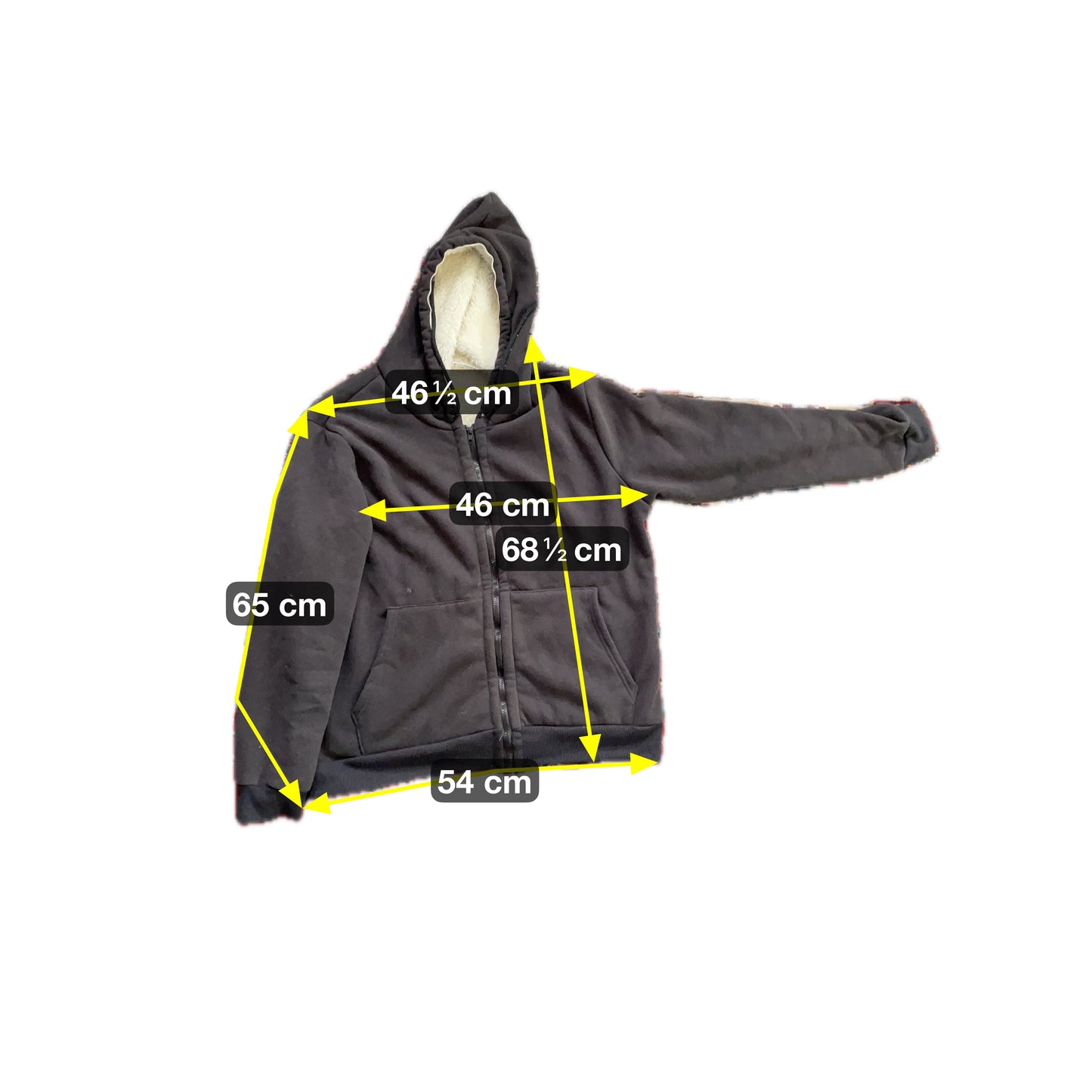 Vintage Damen Jacke Gr XXL Farbe schwarz