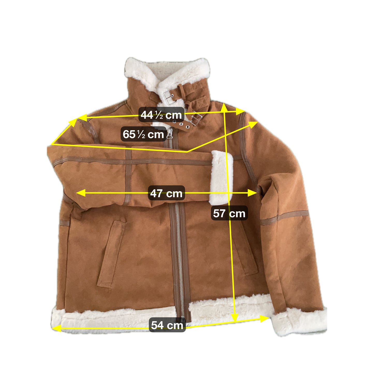 H&M Damen Jacke Gr L Farbe braun