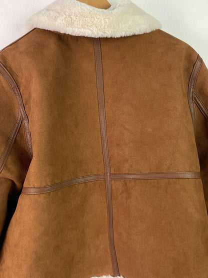 H&M Damen Jacke Gr L Farbe braun