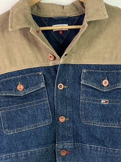 Tommy Hilfiger Damen Jeansjacke Gr S Farbe braun blau