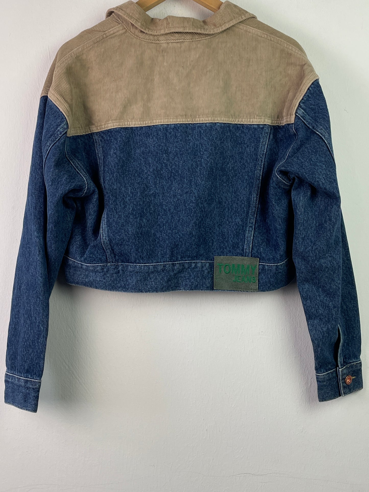 Tommy Hilfiger Damen Jeansjacke Gr S Farbe braun blau