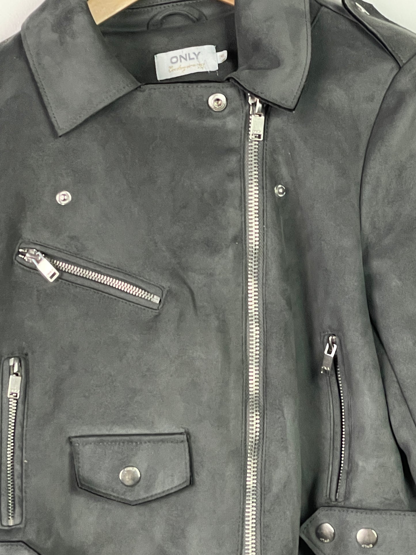 Only Damen Jacke Gr S Farbe grau