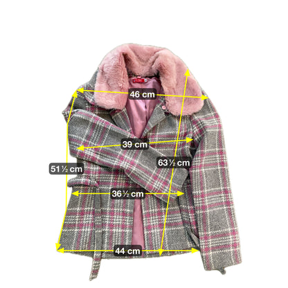 Saix Damen Jacke Gr M Farbe pink grau