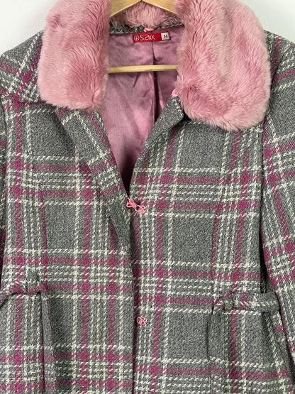 Saix Damen Jacke Gr M Farbe pink grau