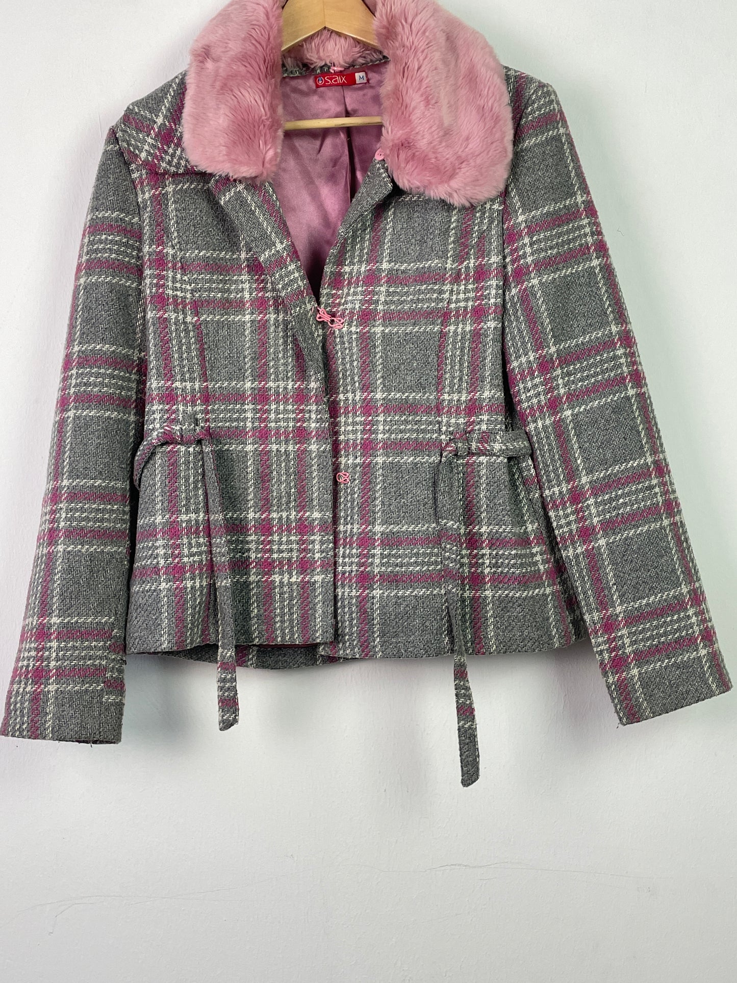 Saix Damen Jacke Gr M Farbe pink grau