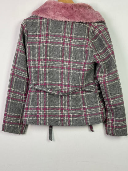 Saix Damen Jacke Gr M Farbe pink grau