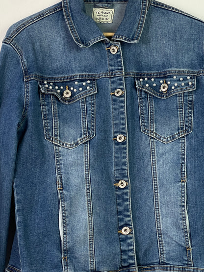 TC Damen Jeansjacke Gr XL Farbe blau