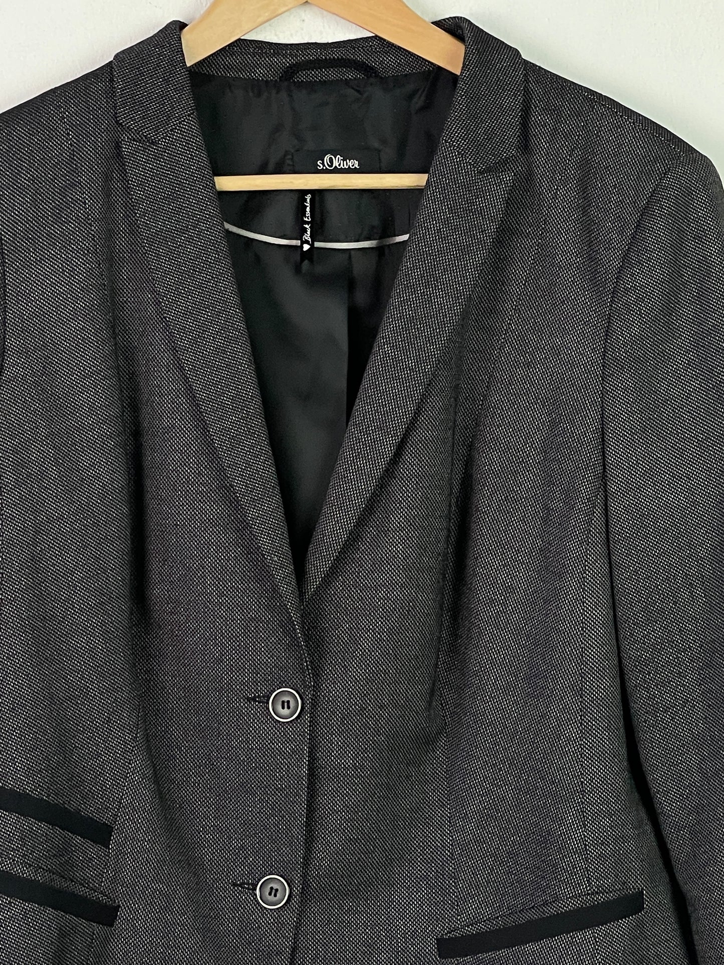 S.Oliver Herren Sakko Gr L Farbe grau