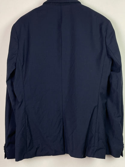 Calvin Klein Herren Sakko aus Wolle Gr L Farbe marineblau