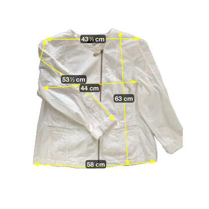 Betty Barclay Jacke Gr L Farbe weiss