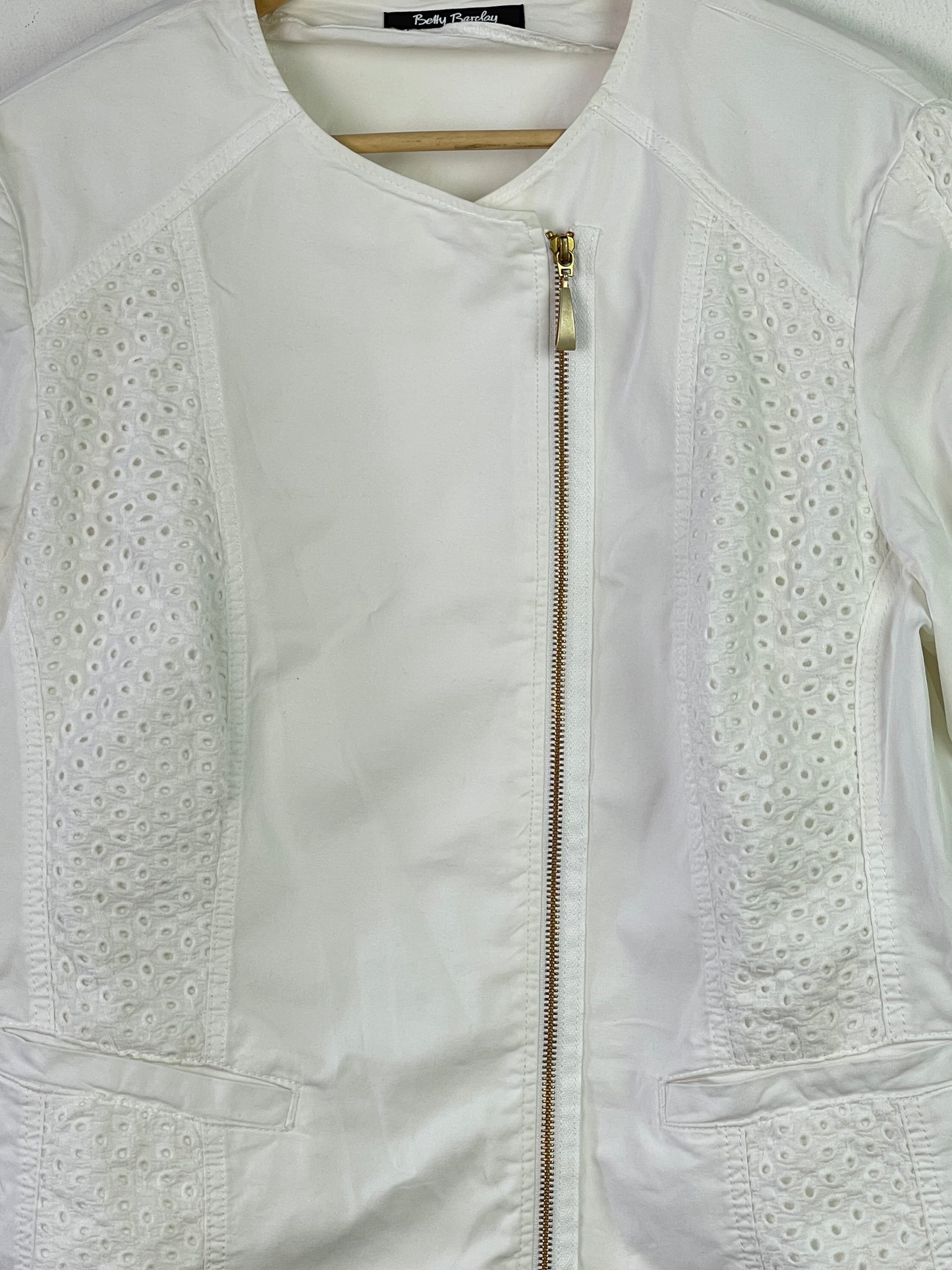 Betty Barclay Jacke Gr L Farbe weiss