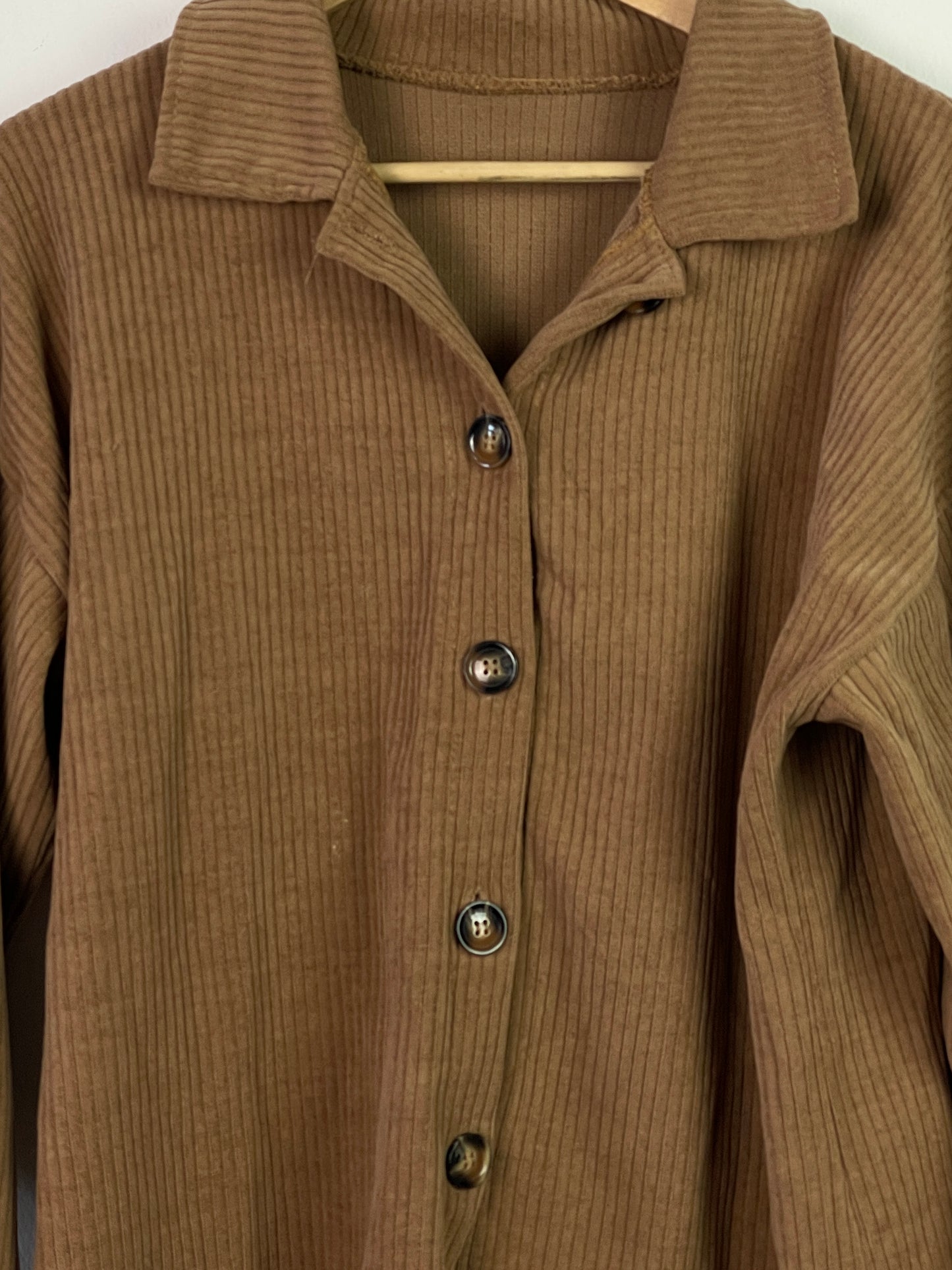 Vintage Damen Hemd Gr XXL Farbe braun