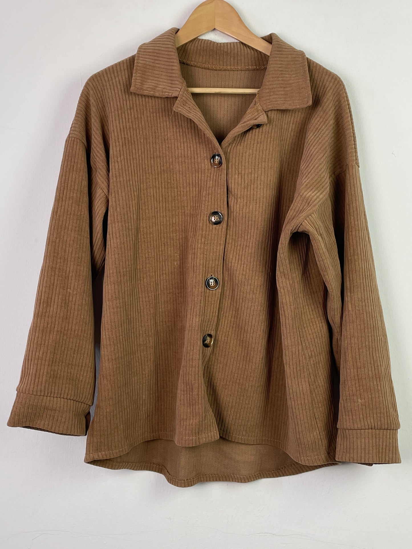 Vintage Damen Hemd Gr XXL Farbe braun